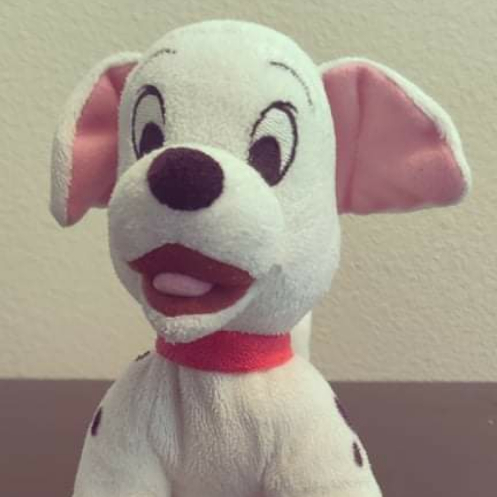 DISNEY 101 dalmatian lucky plush
